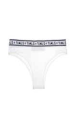 White Essentials Pair - Racerback Bra & Classic Hi-Cut Panty