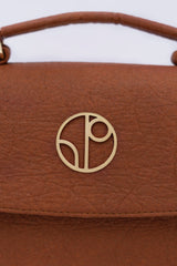 London LHR - Piñatex® Saddle Bag - Mocha