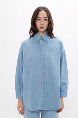 Louisiana  - Classic Denim Shirt - Sky