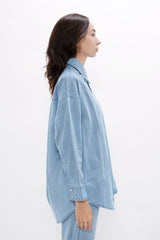 Louisiana  - Classic Denim Shirt - Sky