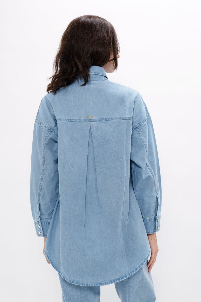 Louisiana  - Classic Denim Shirt - Sky