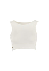 Boston  - Open Back Bra Top - Powder