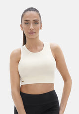 Boston  - Open Back Bra Top - Powder