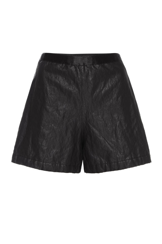 Nova Vegan Leather Shorts