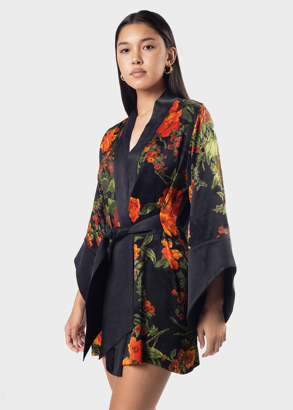 Amara Mini Kimono Robe