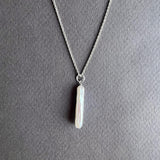 Nora Pearl Necklace Silver