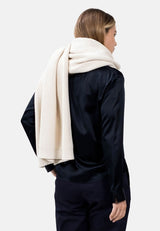 Olden OLA - Blanket Scarf & Throw - Egret