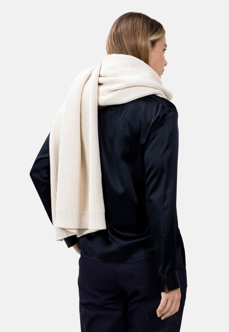 Olden OLA - Blanket Scarf & Throw - Egret