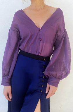 Amalfi Coast Amethyst Top