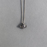 Protection Charm Necklace Silver