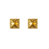 Pyramid Studs Gold