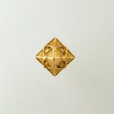 Pyramid Studs Gold