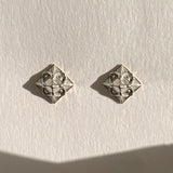 Pyramid Studs Silver