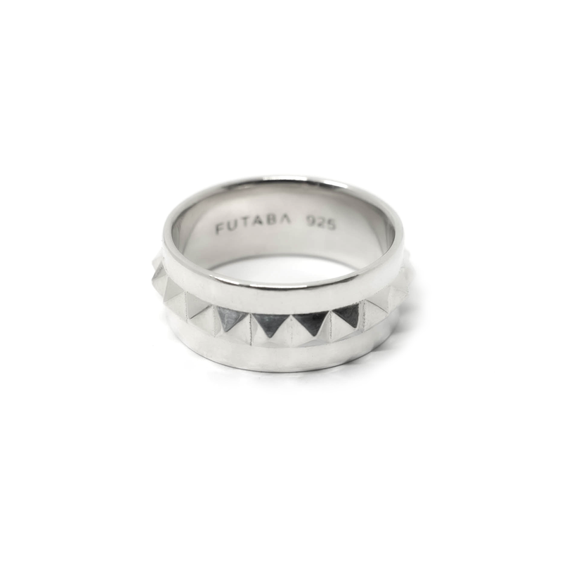 Debbie Wide Ring in Sterling Silver