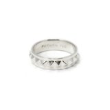 Debbie Wide Ring in Sterling Silver