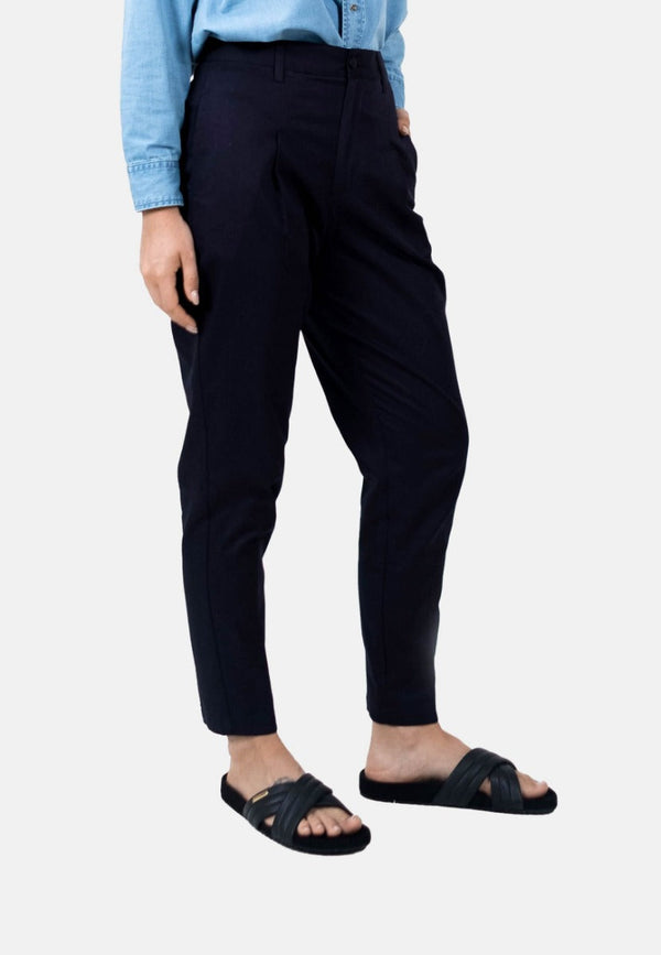 Salo  -Tapered Trousers-Blackbird