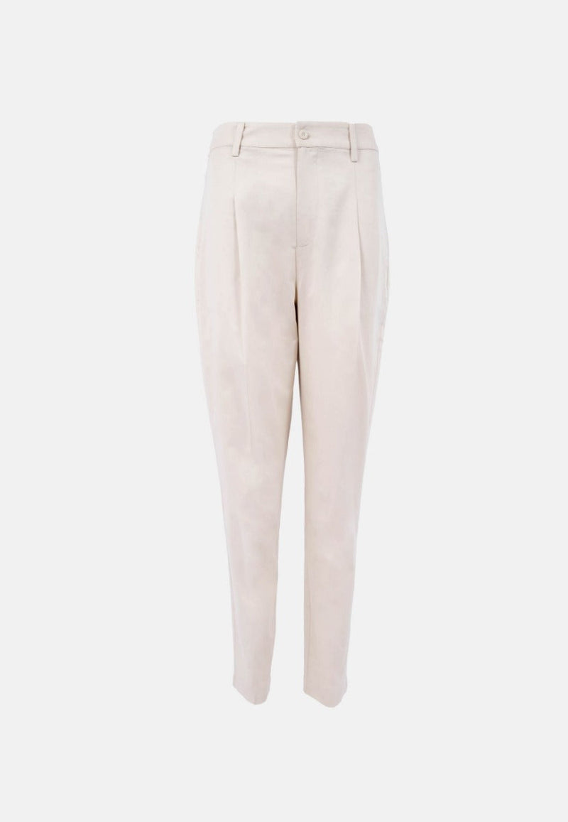 Salo  -Tapered Trousers-Egret