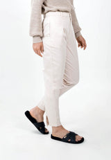 Salo  -Tapered Trousers-Egret