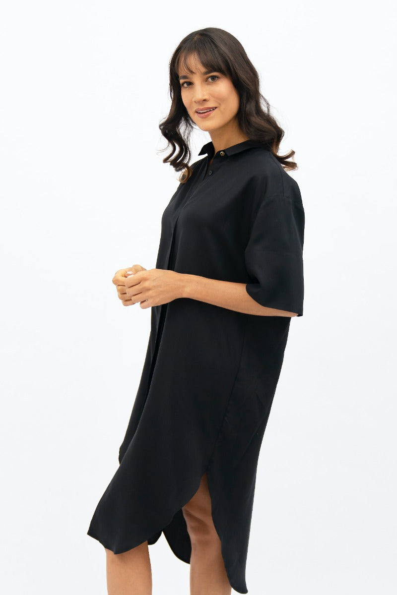 Seville - Midi Dress - Licorice