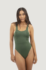 Saint Tropez-Swimsuit - Seaweed