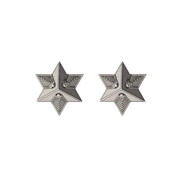 Star Studs Silver