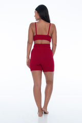 Gaia Bike Shorts Red