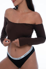 Dua Long Sleeve Choco