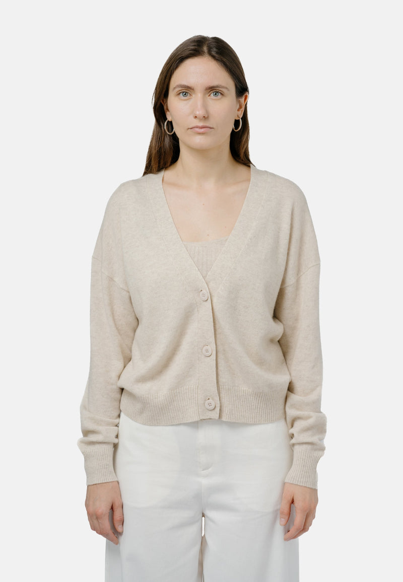 Ulaanbaatar Cardigan Off White