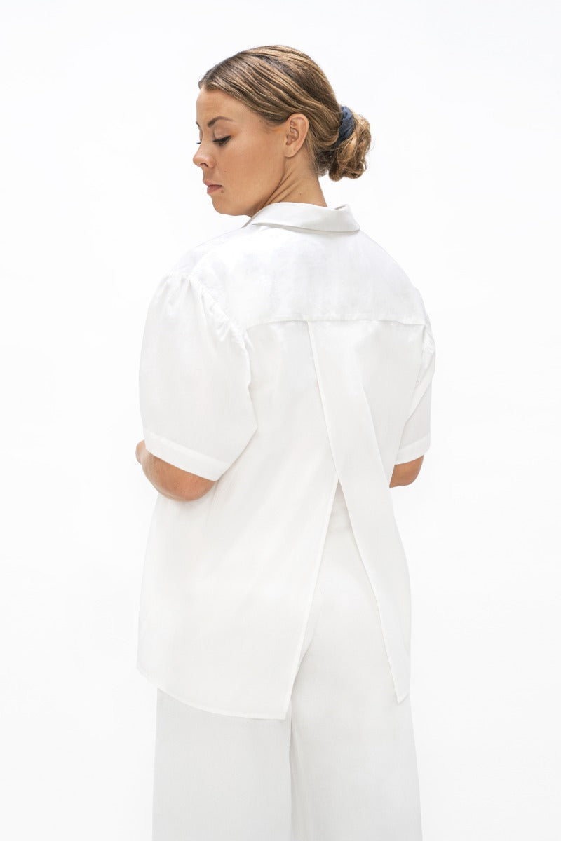 Vienna  - Short Sleeves Shirt - Cloud