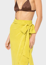 Citron Serengeti Wrap Skirt