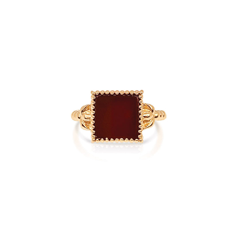 Carnelian Queen Ring - ourCommonplace