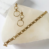 Eternal Link Bracelet Gold - ourCommonplace