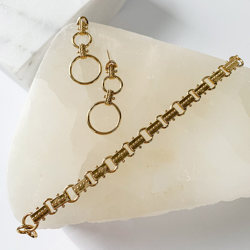 Eternal Link Bracelet Gold - ourCommonplace