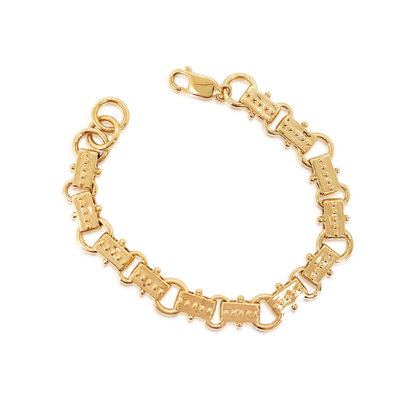 Eternal Link Bracelet Gold - ourCommonplace