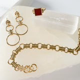 Eternal Link Bracelet Gold - ourCommonplace