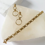 Eternity Drop Hoops - ourCommonplace