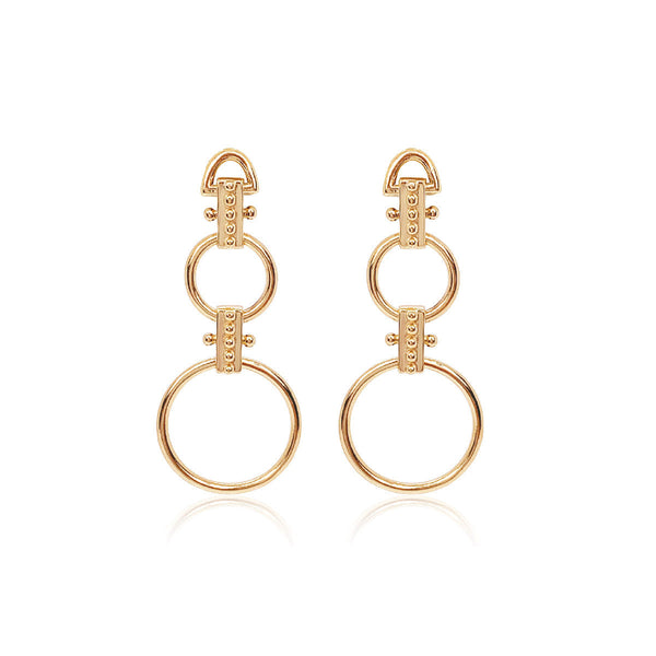 Eternity Drop Hoops - ourCommonplace