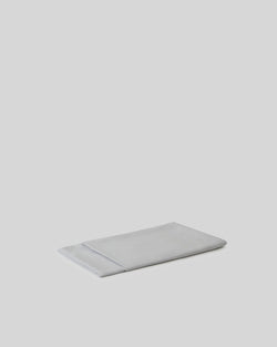 Marcel Linen Flat Sheet - Glacier - ourCommonplace