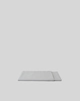 Marcel Linen Flat Sheet - Glacier - ourCommonplace