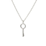 Circle Key Necklace - Sterling Silver - ourCommonplace