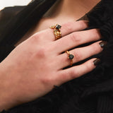 Onyx Stem Ring - ourCommonplace