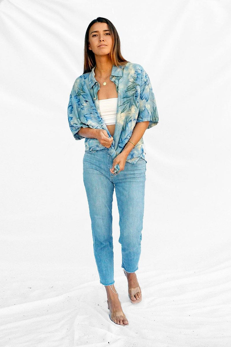 Hawaiian Kai Shirt // Beaded Honu Tie Dye - ourCommonplace