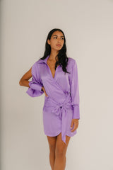 Serene Shirt Dress (Lilac) - ourCommonplace