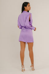 Serene Shirt Dress (Lilac) - ourCommonplace