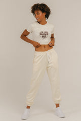 'Be Here Now' Baby Tee + Jorden Pants Set - ourCommonplace