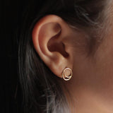 Crescent Moon Earrings - ourCommonplace