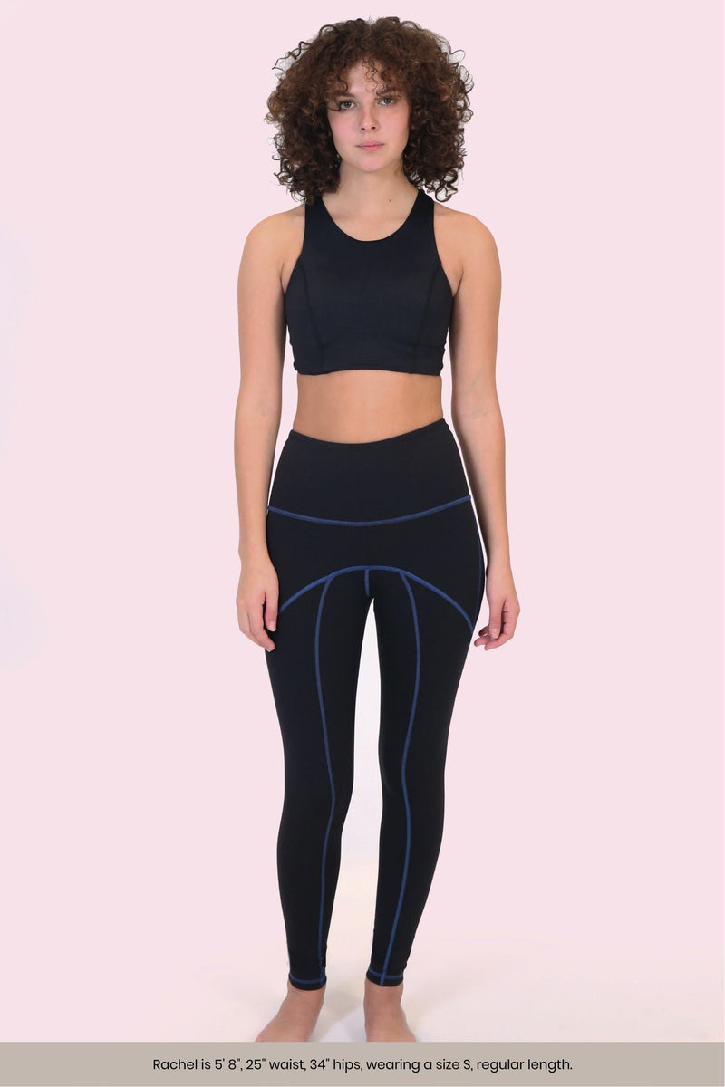 Ribbed Crossover Leggings – Curated By Alana